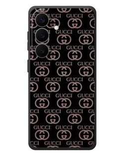 Чехол для Samsung Galaxy S26 Plus с картинкой «Классическая монограмма Gucci»