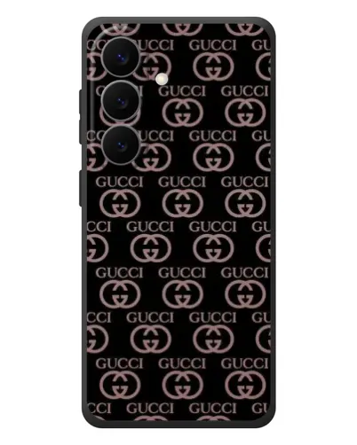 Чехол для Samsung Galaxy S26 Plus с картинкой «Классическая монограмма Gucci»