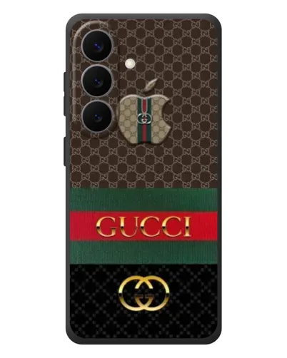 Чехол для Samsung Galaxy S26 Plus с картинкой «Gucci — брендированный десерт»