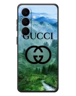 Чехол для Samsung Galaxy S26 Plus с картинкой «Gucci — горный пейзаж»