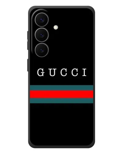 Чехол для Samsung Galaxy S26 Plus с картинкой «Gucci — красный пояс»