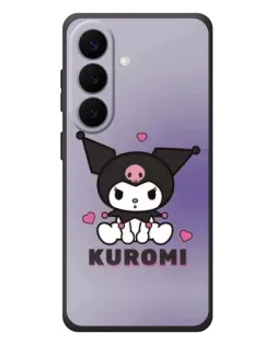 Чехол для Samsung Galaxy S26 Plus с картинкой «Kuromi — фиолетовый арт»