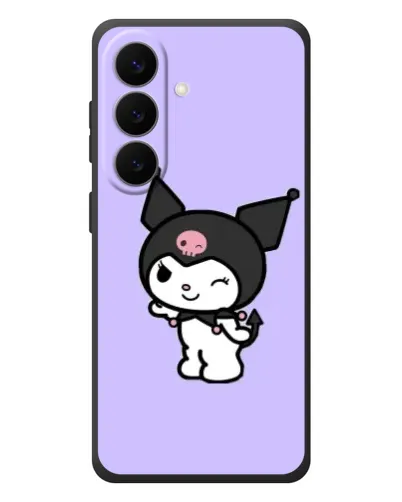 Чехол для Samsung Galaxy S26 Plus с картинкой «Классическая Kuromi»