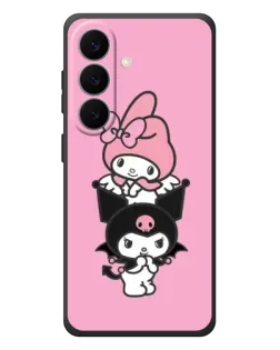 Чехол для Samsung Galaxy S26 Plus с картинкой «My Melody и Kuromi»