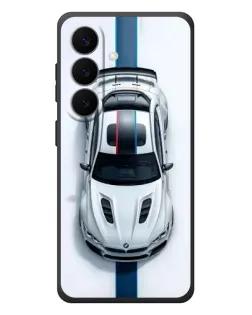 Чехол для Samsung Galaxy S26 Plus с картинкой «Вид сверху — BMW M»