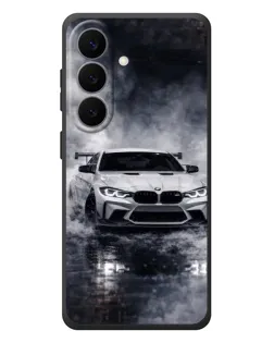 Чехол для Samsung Galaxy S26 Plus с картинкой «BMW сквозь туман»