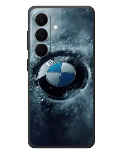 Чехол для Samsung Galaxy S26 Plus с картинкой «Логотип BMW — лед»