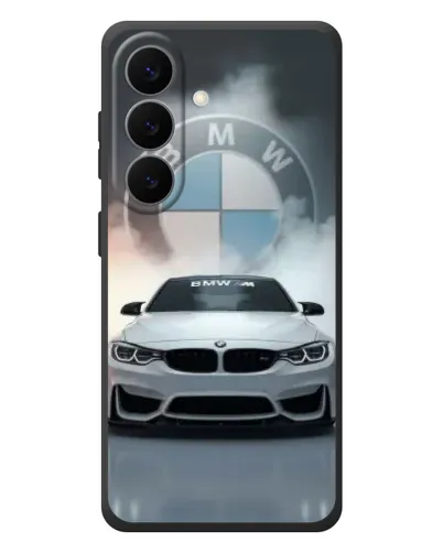 Чехол для Samsung Galaxy S26 Plus с картинкой «BMW в белом дыму» Чехол для Samsung Galaxy S26 Plus с картинкой «BMW в белом дыму»