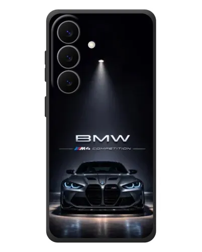 Чехол для Samsung Galaxy S26 Plus с картинкой «BMW сквозь ночной город» Чехол для Samsung Galaxy S26 Plus с картинкой «BMW сквозь ночной город»