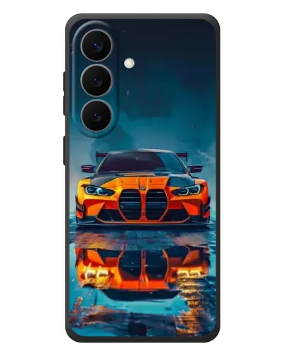 Чехол для Samsung Galaxy S26 Plus с картинкой «BMW — золотая эмблема» Чехол для Samsung Galaxy S26 Plus с картинкой «BMW — золотая эмблема»