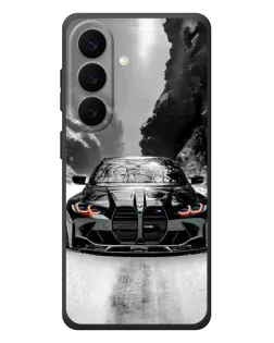 Чехол для Samsung Galaxy S26 Plus с картинкой «BMW — акварельный дрифт»