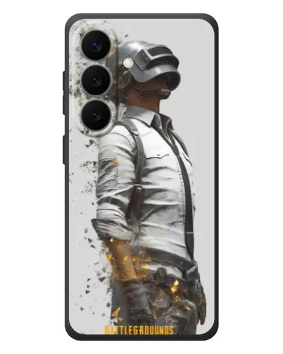 Чехол для Samsung Galaxy S26 Plus с картинкой «PUBG — боец в пыли»