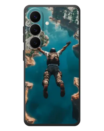Чехол для Samsung Galaxy S26 Plus с картинкой «PUBG — свободное падение»