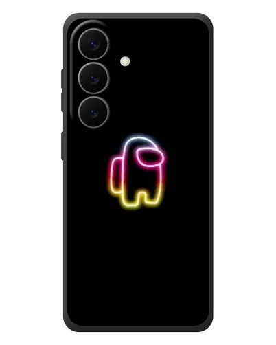 Чехол для Samsung Galaxy S26 Plus с картинкой «Among Us градиент» Чехол для Samsung Galaxy S26 Plus с картинкой «Among Us градиент»