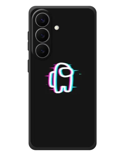 Чехол для Samsung Galaxy S26 Plus с картинкой «Among Us неон» Чехол для Samsung Galaxy S26 Plus с картинкой «Among Us неон»