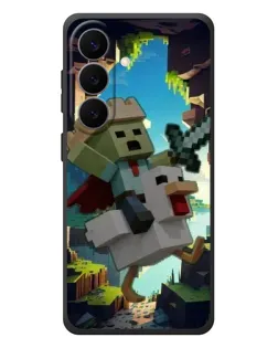Чехол для Samsung Galaxy S26 Plus с картинкой «Стив и гусь»