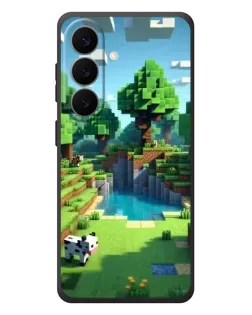 Чехол для Samsung Galaxy S26 Plus с картинкой «Minecraft летний день»