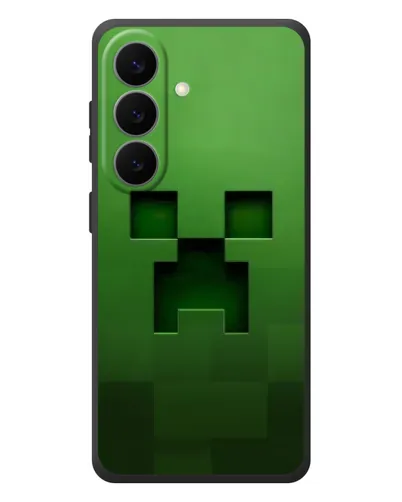 Чехол для Samsung Galaxy S26 Plus с картинкой «Крипер микро-дизайн»