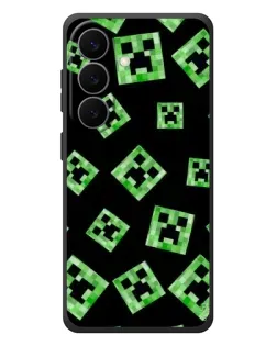 Чехол для Samsung Galaxy S26 Plus с картинкой «Паттерн с криперами»