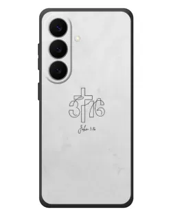 Чохол для Samsung Galaxy S26 Plus з картинкою «Івана 3:16 Хрест» Чохол для Samsung Galaxy S26 Plus з картинкою «Івана 3:16 Хрест»