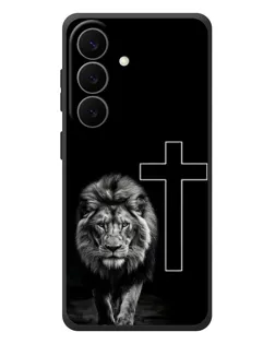 Чохол для Samsung Galaxy S26 Plus з картинкою «Лев та Хрест» Чохол для Samsung Galaxy S26 Plus з картинкою «Лев та Хрест»