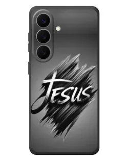 Чехол для Samsung Galaxy S26 Plus с картинкой «Надпись Jesus Graffiti»