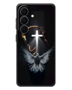Чехол для Samsung Galaxy S26 Plus с картинкой «Голубь и Свет»