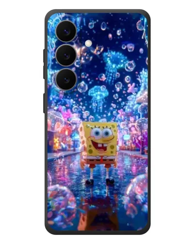 Чехол для Samsung Galaxy S26 Plus с картинкой «Неоновый океан»