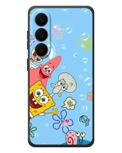 Чехол для Samsung Galaxy S26 Plus с картинкой «Веселые пузырьки»