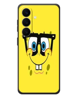 Чехол для Samsung Galaxy S26 Plus с картинкой «Минималистичный Спанч Боб»
