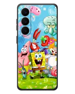 Чехол для Samsung Galaxy S26 Plus с картинкой «Губка Боб и друзья»