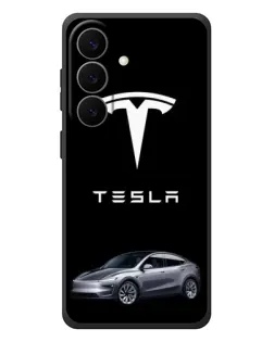 Чехол для Samsung Galaxy S26 Plus с картинкой «Tesla Model Y»