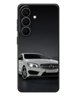 Чехол для Samsung Galaxy S26 Plus с картинкой «Mercedes AMG GT Silver»