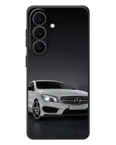 Чехол для Samsung Galaxy S26 Plus с картинкой «Mercedes AMG GT Silver»