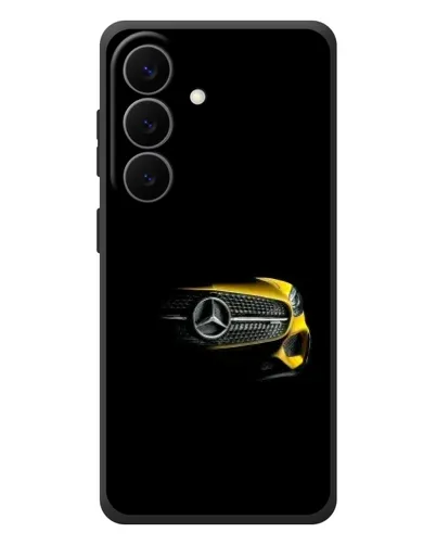 Чехол для Samsung Galaxy S26 Plus с картинкой «Mercedes — ретро стиль»