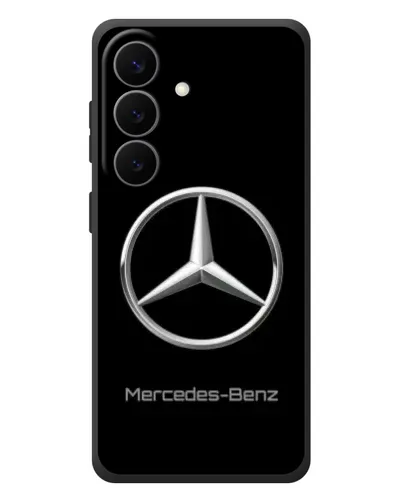 Чехол для Samsung Galaxy S26 Plus с картинкой «Mercedes Silver Logo»