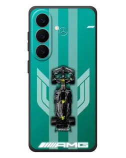 Чехол для Samsung Galaxy S26 Plus с картинкой «Mercedes AMG Petronas»