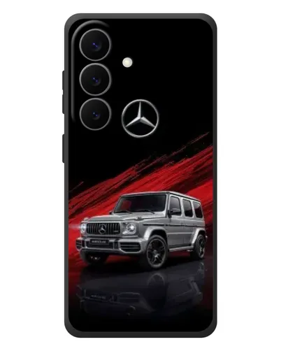 Чехол для Samsung Galaxy S26 Plus с картинкой «Mercedes G-Class красный»