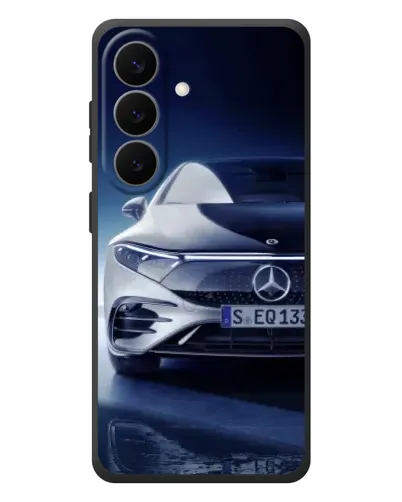 Чехол для Samsung Galaxy S26 Plus с картинкой «Mercedes EQ — будущее»