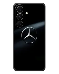 Чехол для Samsung Galaxy S26 Plus с картинкой «Mercedes на металле»