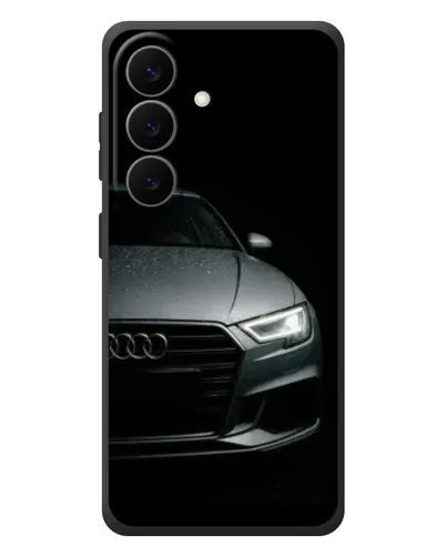 Чехол для Samsung Galaxy S26 Plus с картинкой «Audi — детализация кузова» Чехол для Samsung Galaxy S26 Plus с картинкой «Audi — детализация кузова»