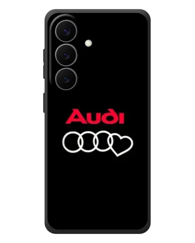 Чехол для Samsung Galaxy S26 Plus с картинкой «Логотип Audi Heart» Чехол для Samsung Galaxy S26 Plus с картинкой «Логотип Audi Heart»