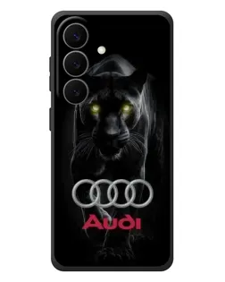 Чохол для Samsung Galaxy S26 Plus з картинкою «Пантера та Audi» Чохол для Samsung Galaxy S26 Plus з картинкою «Пантера та Audi»