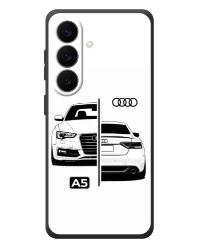 Чехол для Samsung Galaxy S26 Plus с картинкой «Audi — контрастный дизайн» Чехол для Samsung Galaxy S26 Plus с картинкой «Audi — контрастный дизайн»