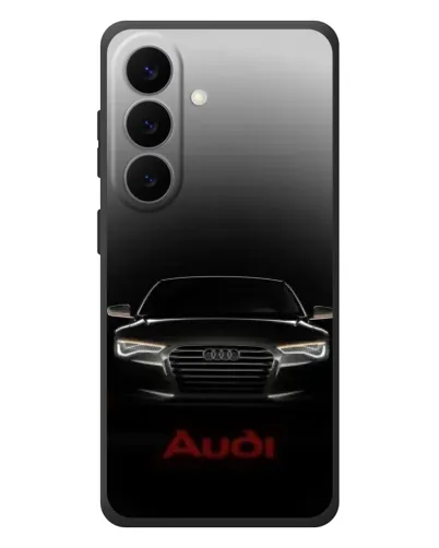 Чехол для Samsung Galaxy S26 Plus с картинкой «Audi — градиентный контур» Чехол для Samsung Galaxy S26 Plus с картинкой «Audi — градиентный контур»