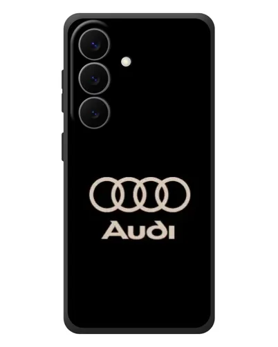 Чехол для Samsung Galaxy S26 Plus с картинкой «Audi — золотой логотип» Чехол для Samsung Galaxy S26 Plus с картинкой «Audi — золотой логотип»