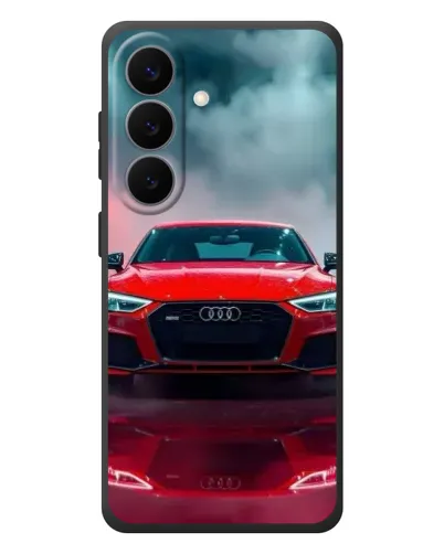 Чехол для Samsung Galaxy S26 Plus с картинкой «Audi RS — красный стиль» Чехол для Samsung Galaxy S26 Plus с картинкой «Audi RS — красный стиль»