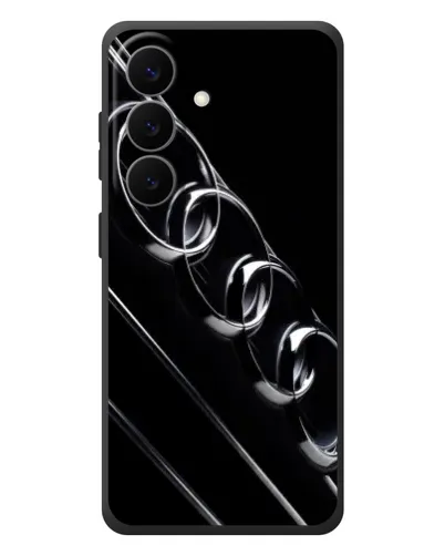 Чехол для Samsung Galaxy S26 Plus с картинкой «Audi — абстрактные кольца» Чехол для Samsung Galaxy S26 Plus с картинкой «Audi — абстрактные кольца»