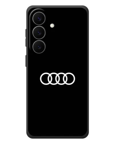 Чехол для Samsung Galaxy S26 Plus с картинкой «Audi White Logo» Чехол для Samsung Galaxy S26 Plus с картинкой «Audi White Logo»