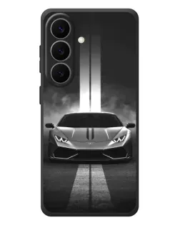 Чехол для Samsung Galaxy S26 Plus с картинкой «Lamborghini симметрия дорог» Чехол для Samsung Galaxy S26 Plus с картинкой «Lamborghini симметрия дорог»